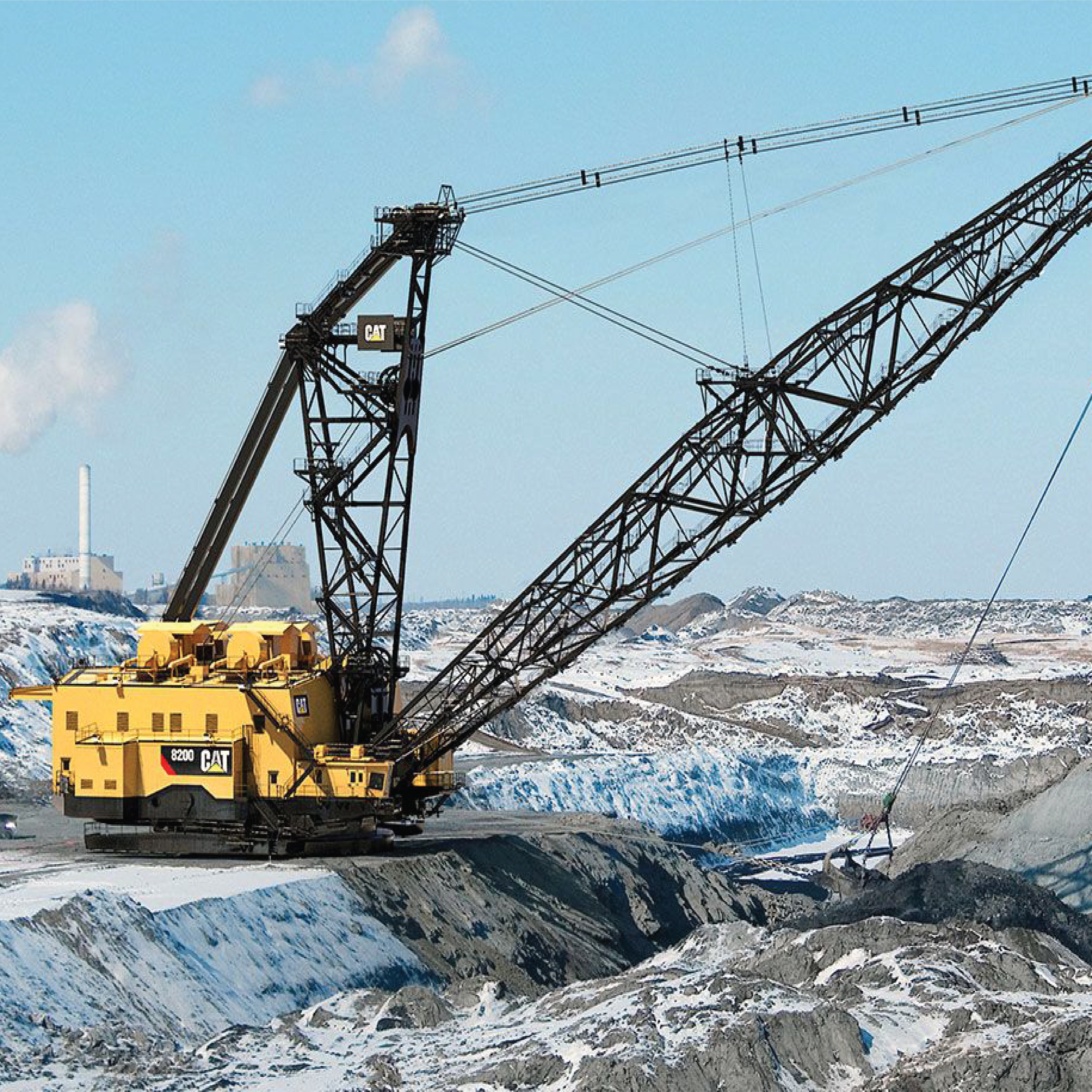 Walking Dragline